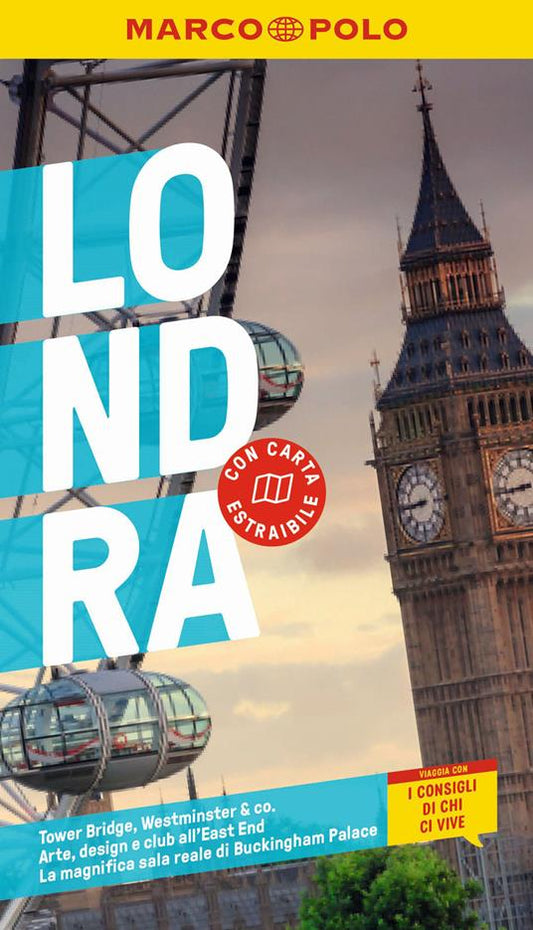 LONDRA Con carta geografica ripiegata