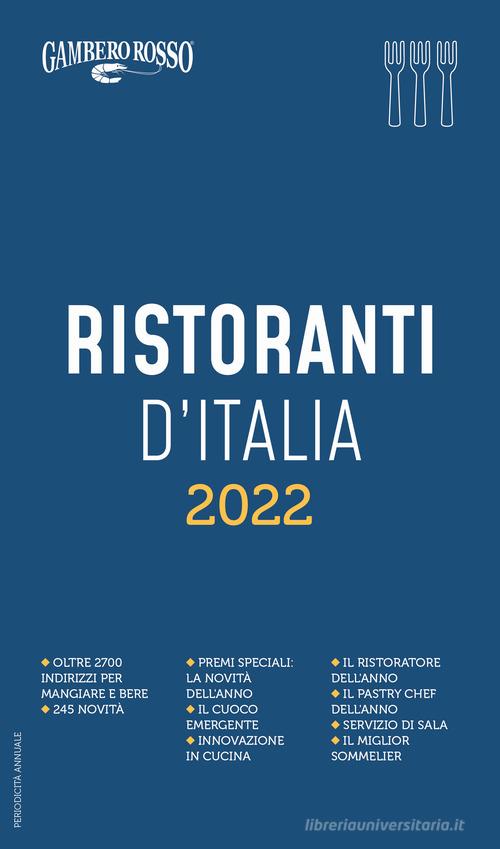 RISTORANTI D'ITALI DEL GAMBERO ROSSO 2022