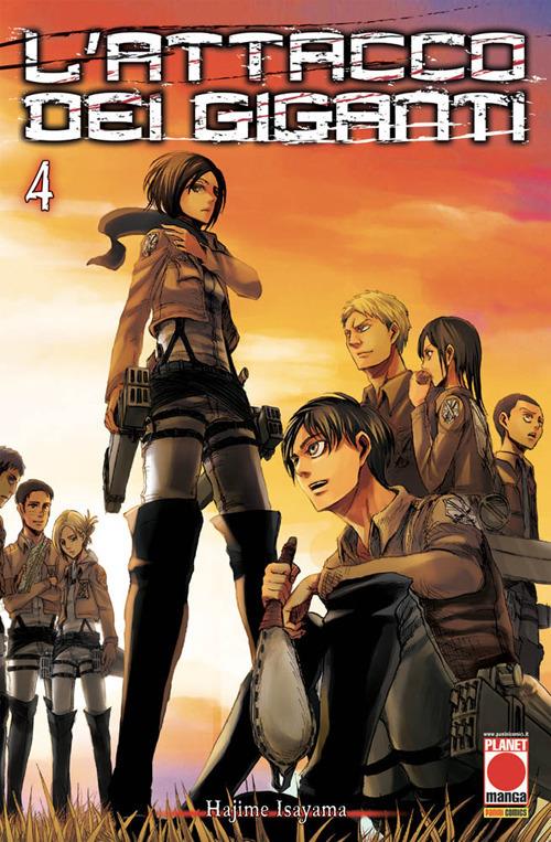 L'ATTACCO DEI GIGANTI Volume 4