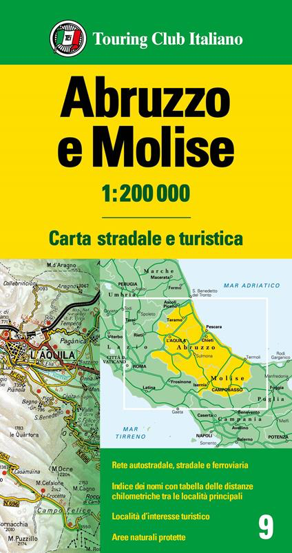 ABRUZZO E MOLISE 1:200.000