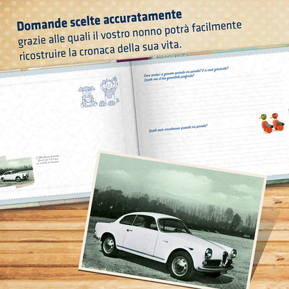 NONNO PARLAMI DI TE. Un libro per conservare i ricordi