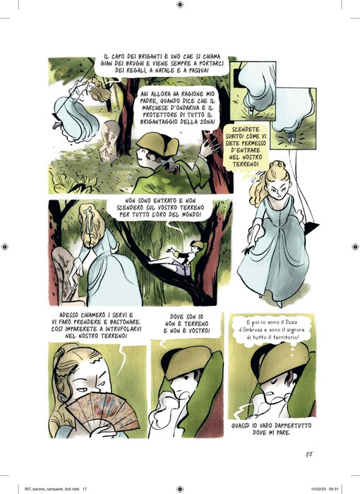 IL BARONE RAMPANTE. Romanzo a fumetti
