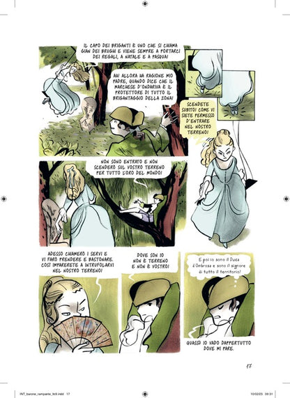 IL BARONE RAMPANTE. Romanzo a fumetti