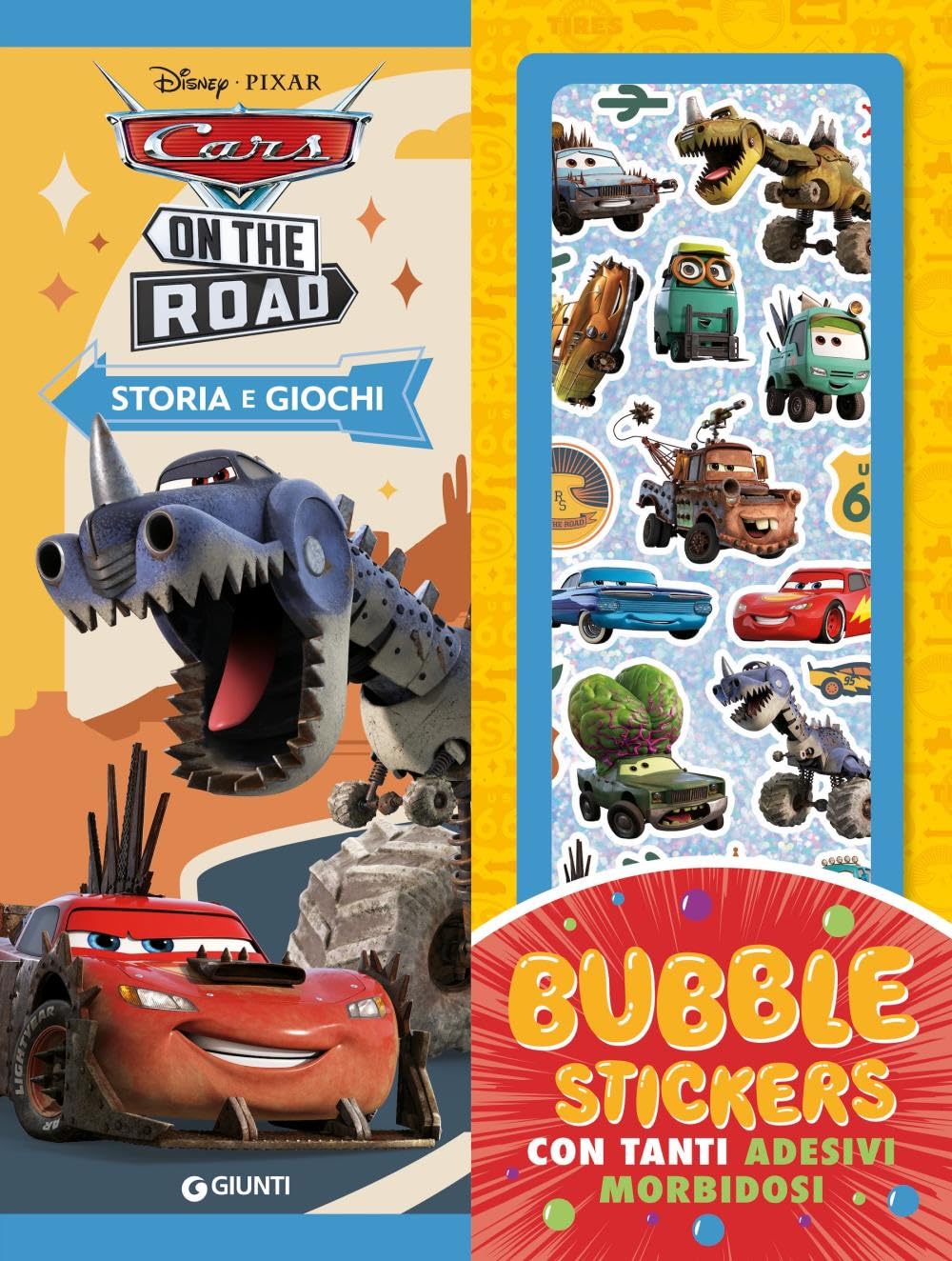 CARS ON THE ROAD. BUBBLE STICKERS. STORIA E GIOCHI. EDIZ. ILLUSTRATA. CON ADESIVI (Copia)