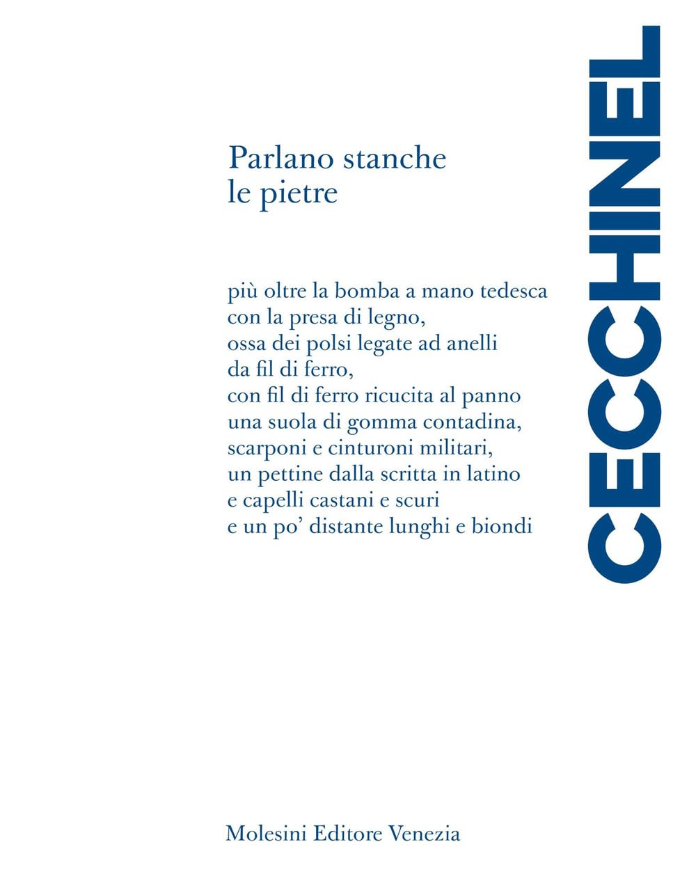 PARLANO ANCHE LE PIETRE