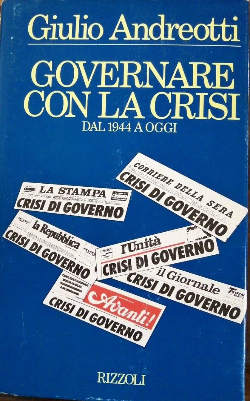 Governare con la crisi - dal 1944 a oggi