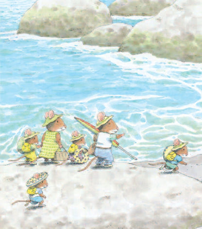 LA FAMIGLIA TOPINI VA AL MARE Ediz. a colori