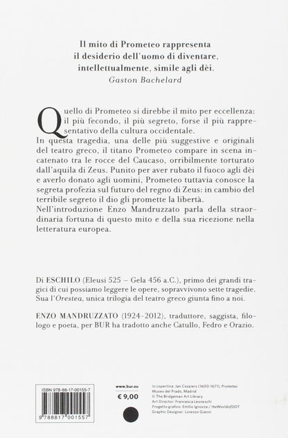 PROMETEO INCATENATO. CON I FRAMMENTI DELLA TRILOGIA. TESTO GRECO A FRONTE