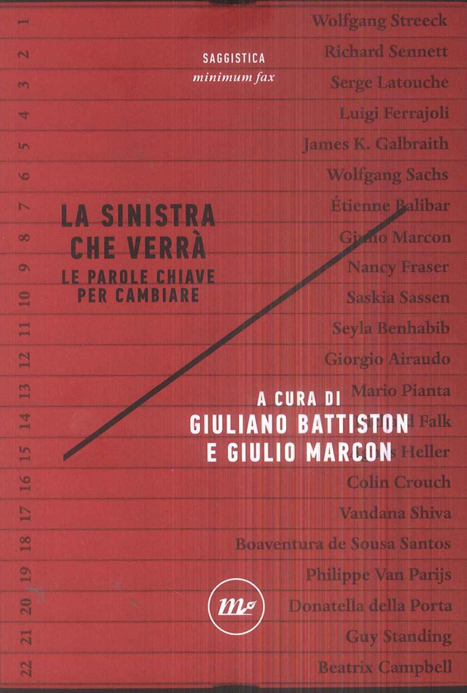 LA SINISTRA CHE VERRÀ. LE PAROLE CHIAVE PER CAMBIARE
