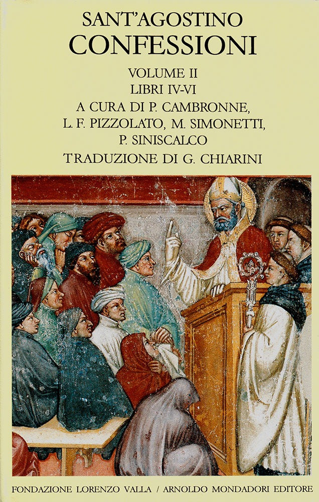 LE CONFESSIONI  VOL. II: LIBRI IV-VI