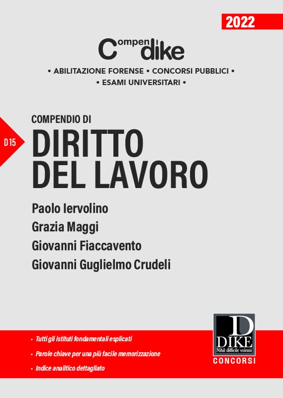 COMPRENDO DI DIRITTO DEL LAVORO
