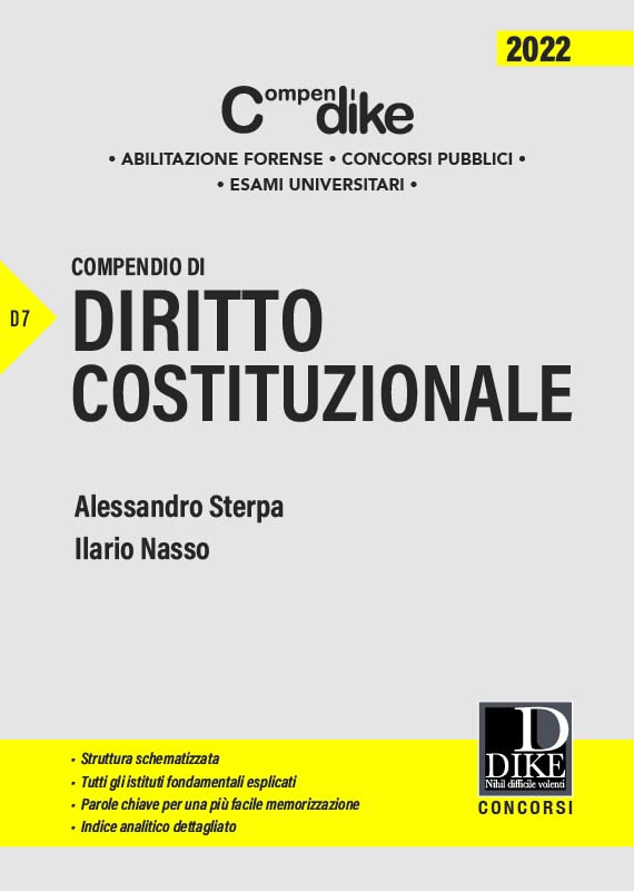 COMPENDIO DI DIRITTO COSTITUZIONALE