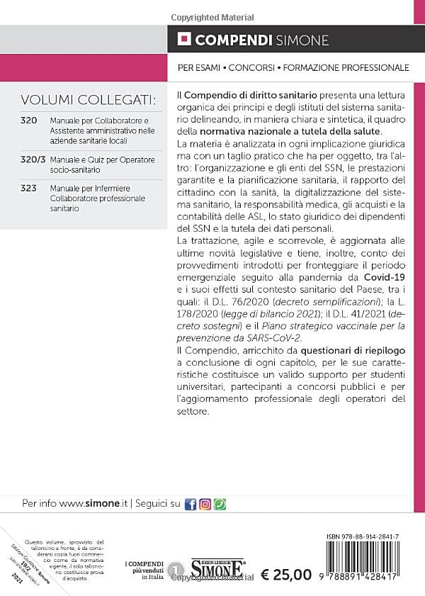 COMPENDIO DI DIRITTO SANITARIO