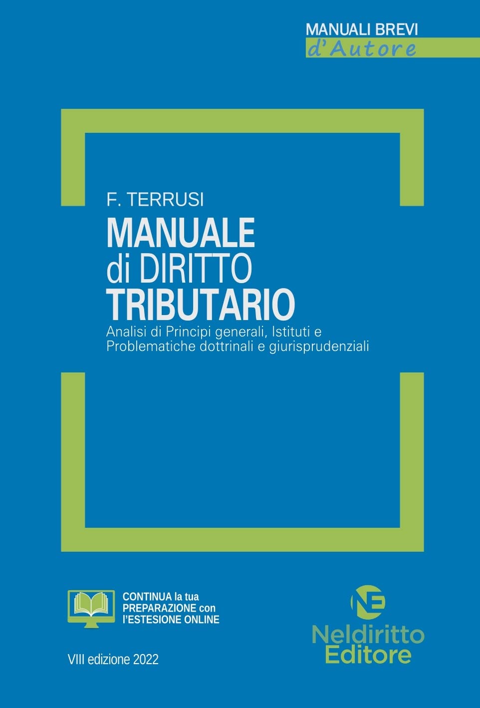 MANUALE DI DIRITTO TRIBUTARIO