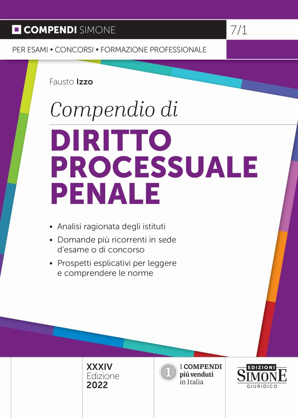 COMPENDIO DI DIRITTO PROCESSUALE PENALE