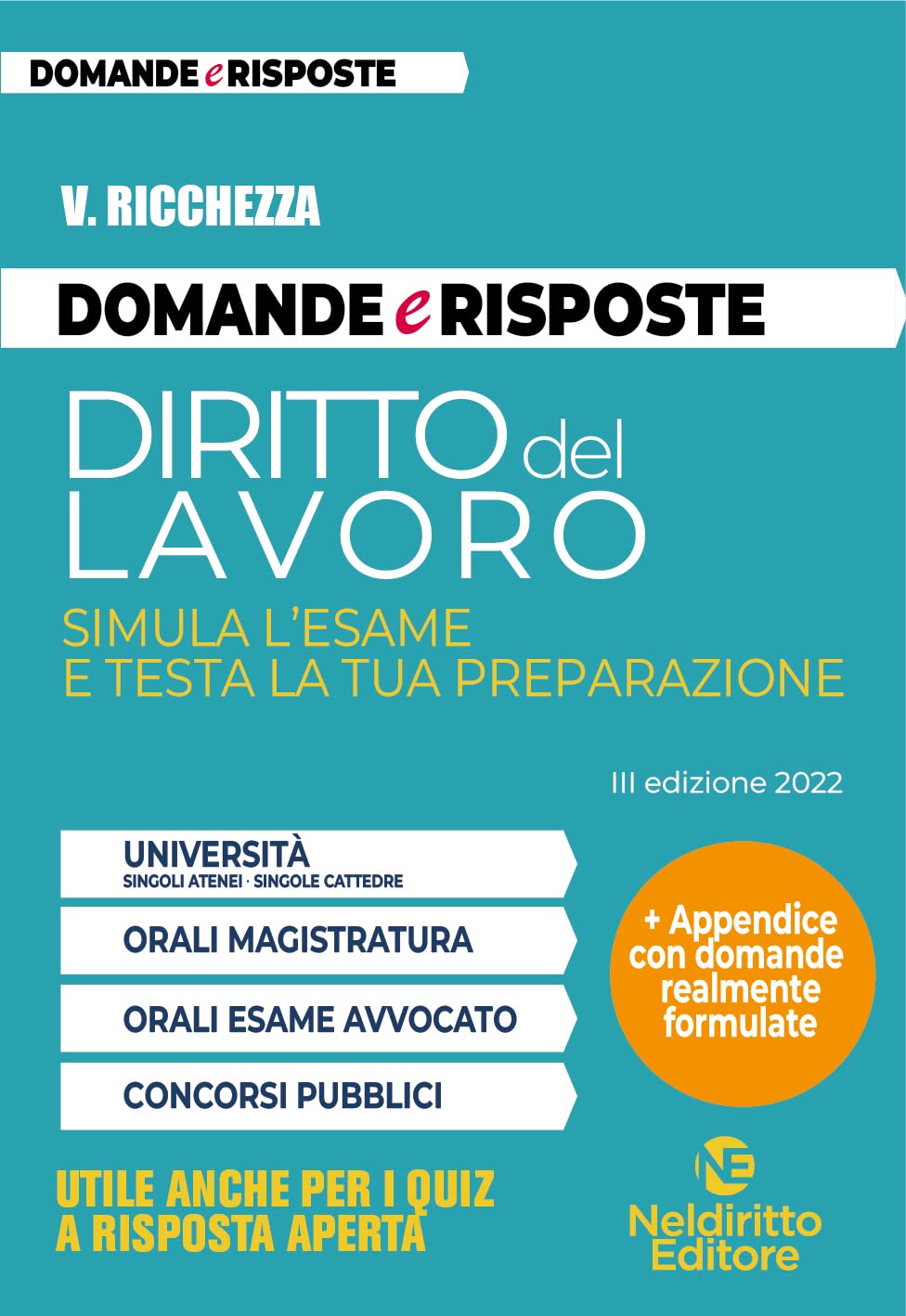 DOMANDE E RISPOSTE DIRITTO DEL LAVORO