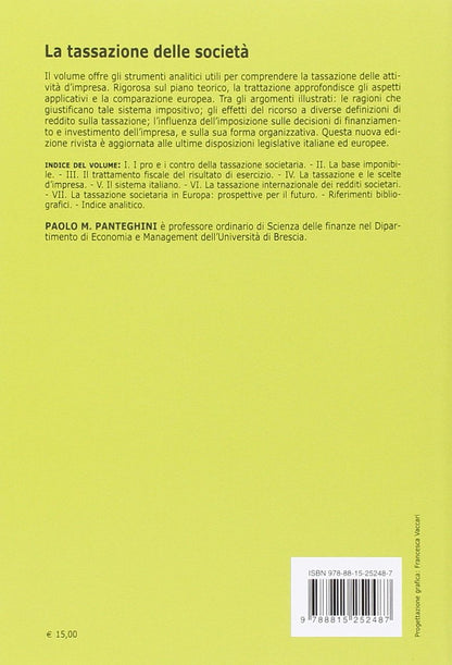 LA TASSAZIONE DELLE SOCIETÀ