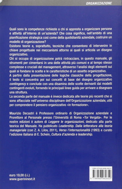 PROGETTARE LE ORGANIZZAZIONI