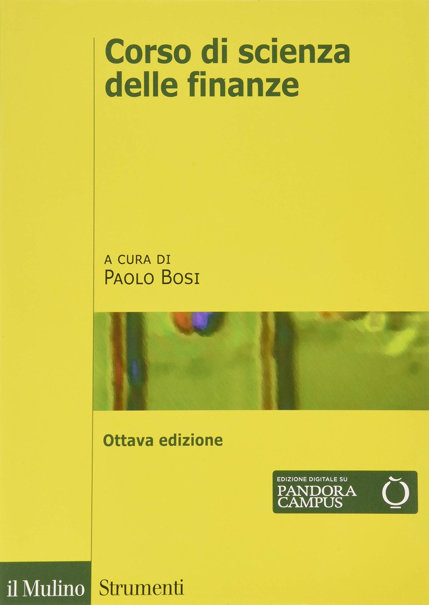 CORSO DI SCIENZA DELLE FINANZE
