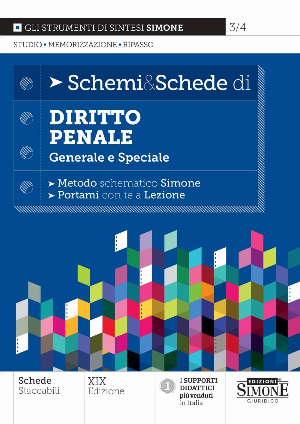 SCHEMI&SCHEDE DI DIRITTO PENALE. GENERALE E SPECIALE