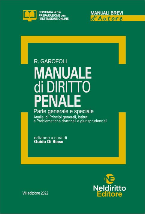 MANUALE DI DIRITTO PENALE