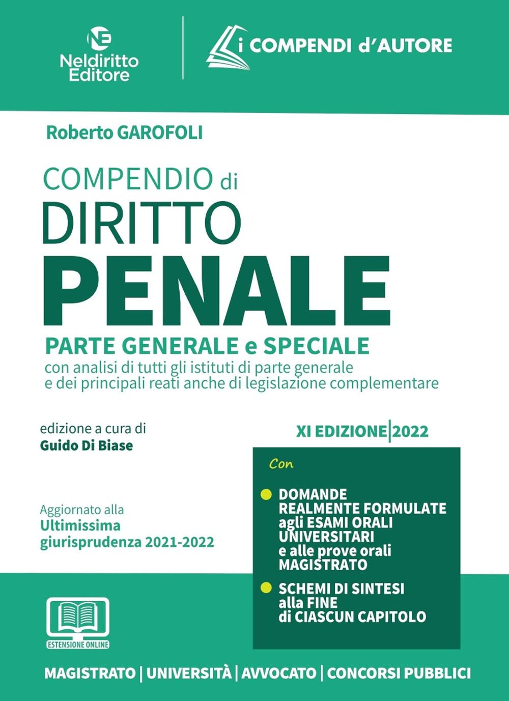 COMPENDIO DI DIRITTO PENALE