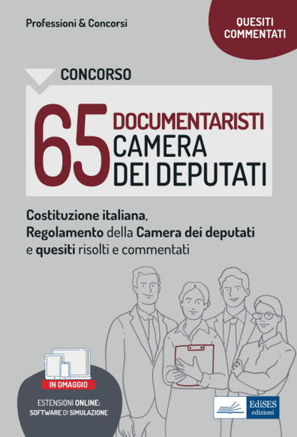 CONCORSO 65 DOCUMENTARISTI CAMERA DEI DEPUTATI