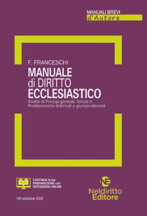 MANUALE DI DIRITTO ECCLESIASTICO