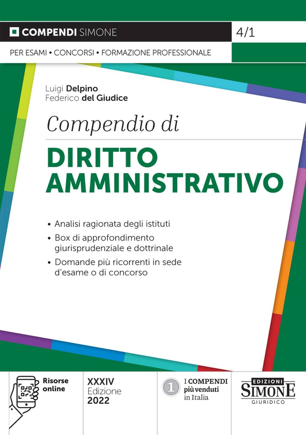 COMPENDIO DI DIRITTO AMMINISTRATIVO