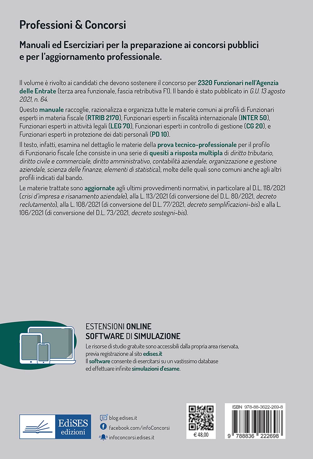 CONCORSO AGENZIA DELLE ENTRATE 2320 FUNZIONARI AMMINISTRATIVO-TRIBUTARI. LA PROVA TECNICO-PROFESSIONALE.