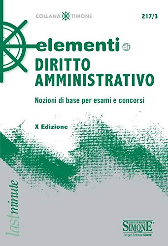 ELEMENTI DI DIRITTO AMMINISTRATIVO