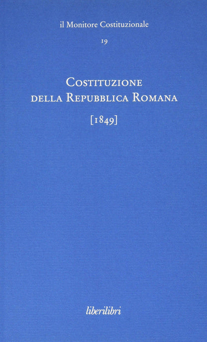 CONSTITUZIONE DELLA REPUBBLICA ROMANA