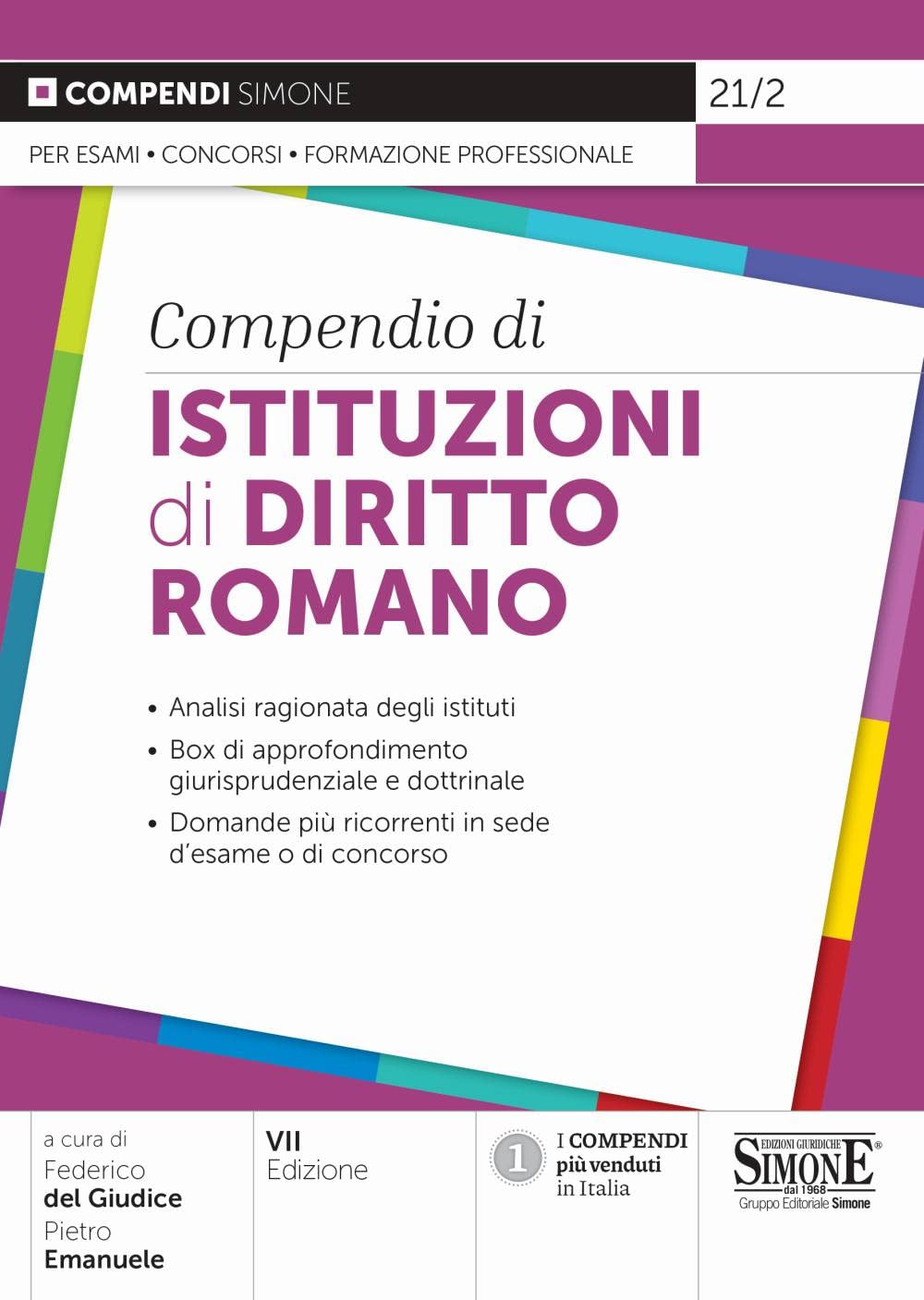 COMPENDIO DI ISTITUZIONI DI DIRITTO ROMANO