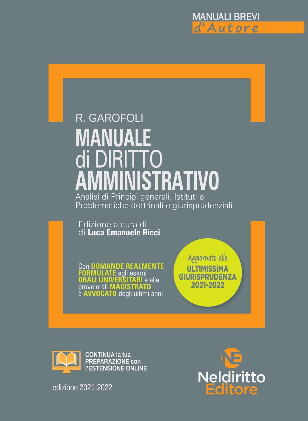 MANUALE DI DIRITTO AMMINISTRATIVO