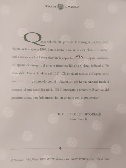 ROMA ANNUAL BOOK 96 97