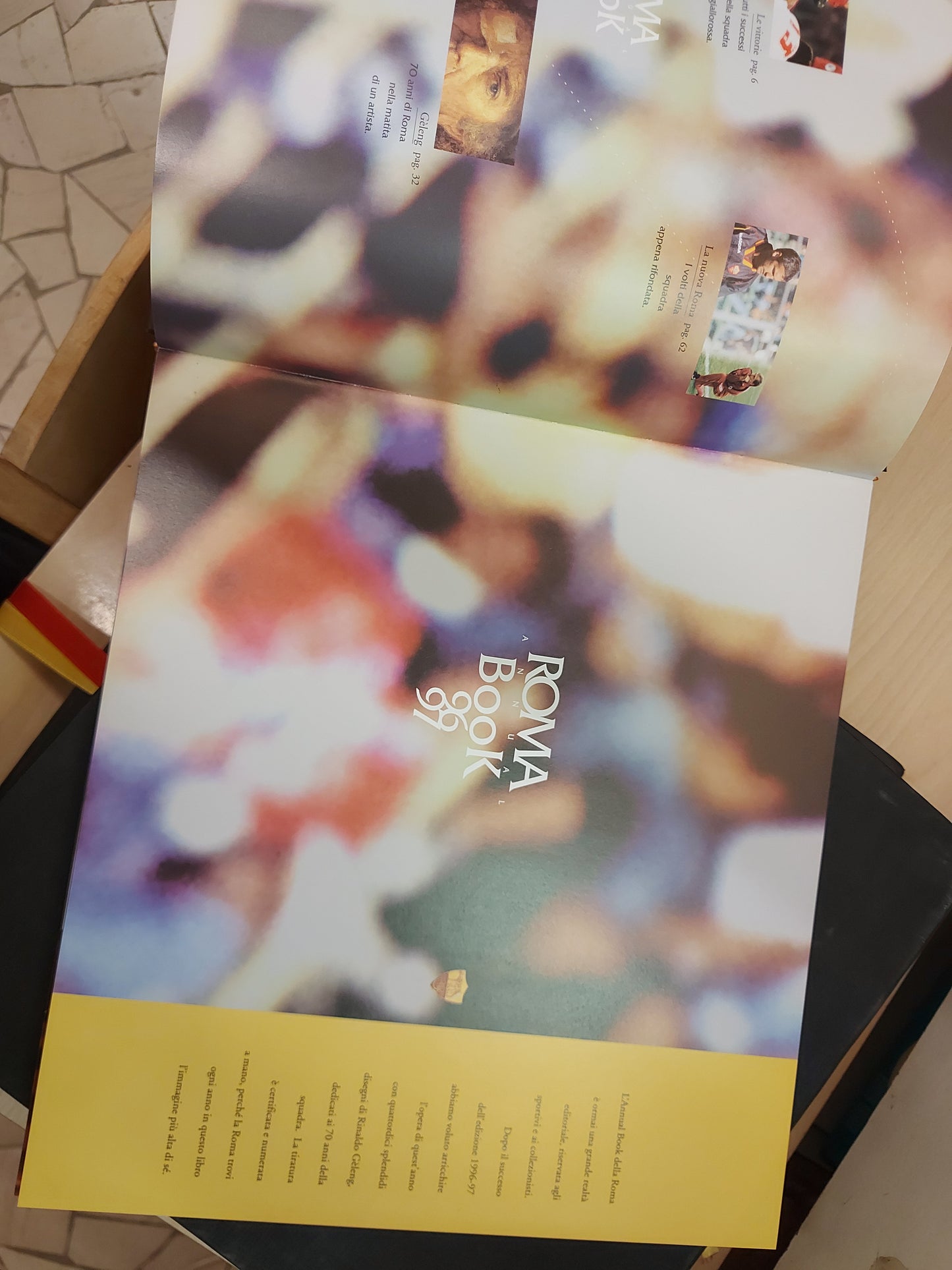 ROMA ANNUAL BOOK 96 97