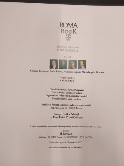 ROMA ANNUAL BOOK 96 97