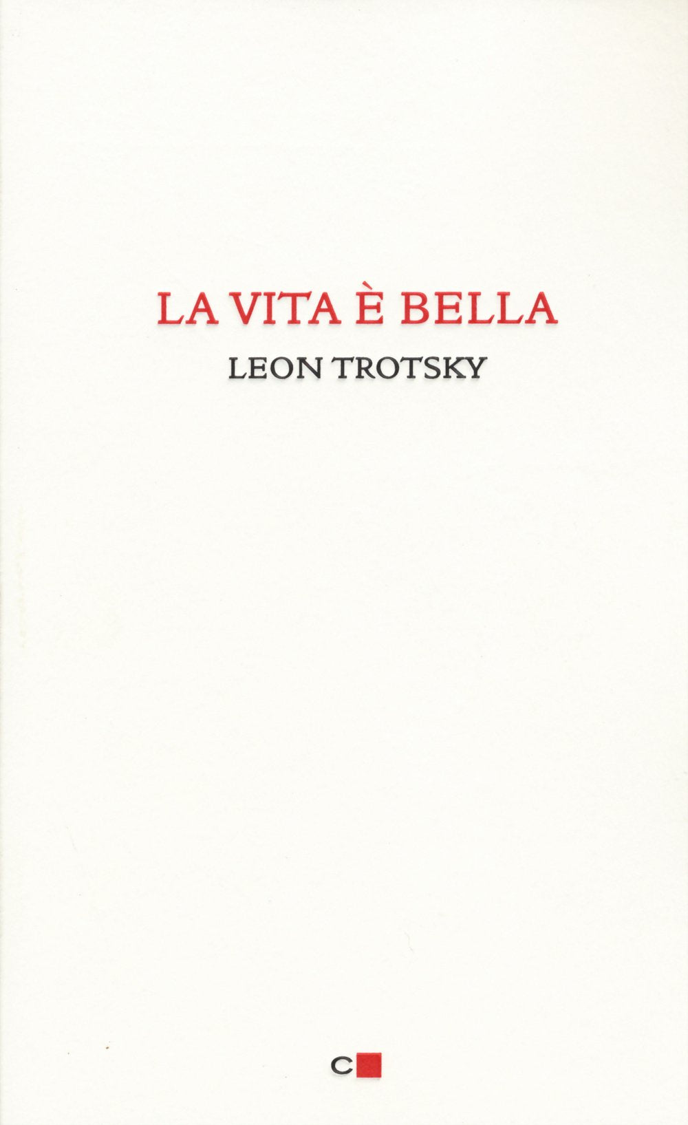 LA VITA È BELLA