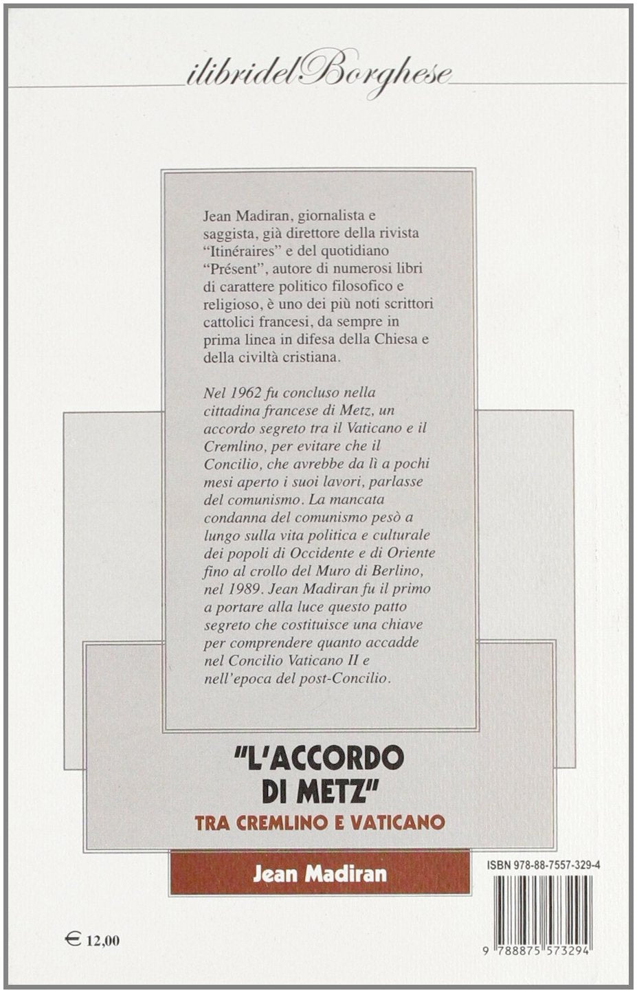L'ACCORDO DI METZ