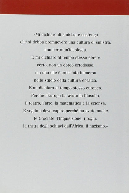 CONTA E RACCONTA: MEMORIE DI UN EBREO DI SINISTRA