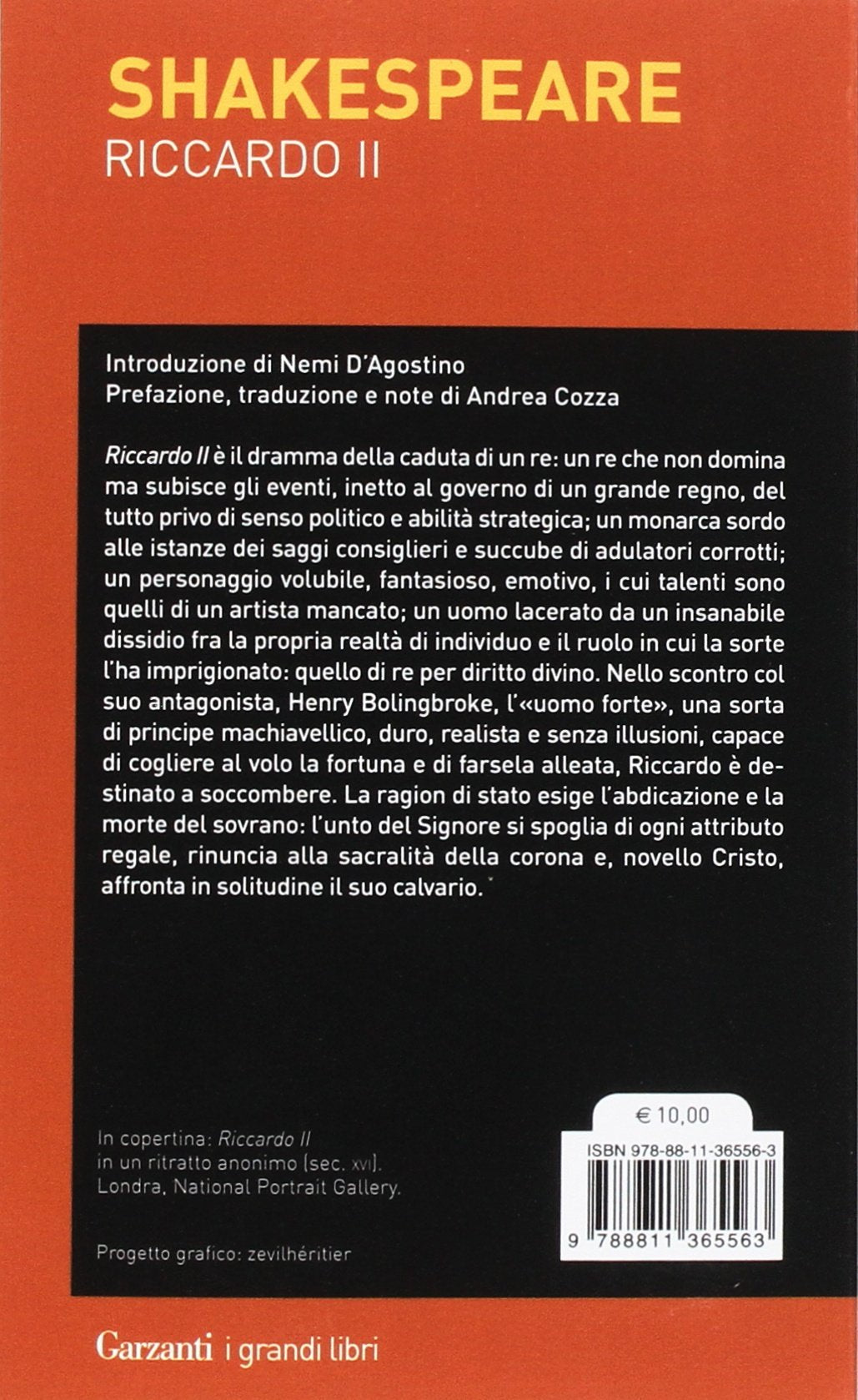 RICCARDO II. TESTO INGLESE A FRONTE