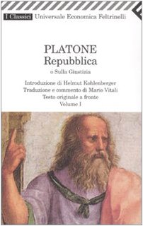 REPUBBLICA O SULLA GIUSTIZIA. TESTO GRECO A FRONTE. VOL. 1-2