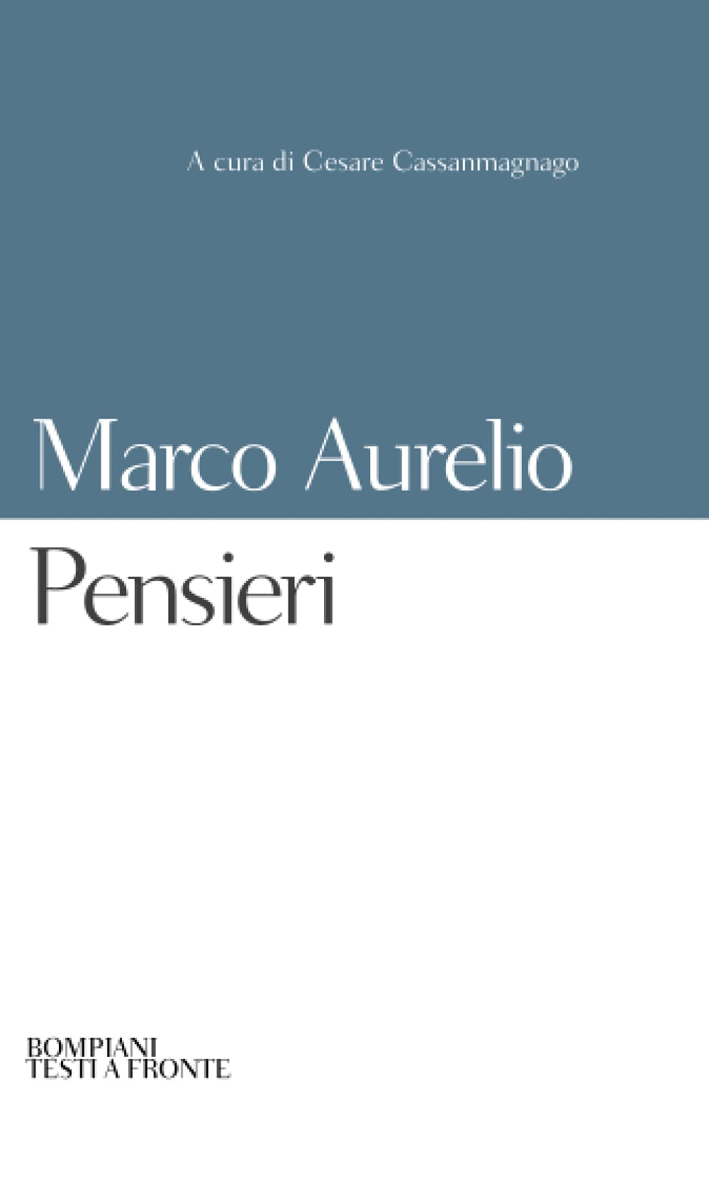 PENSIERI. TESTO GRECO A FRONTE
