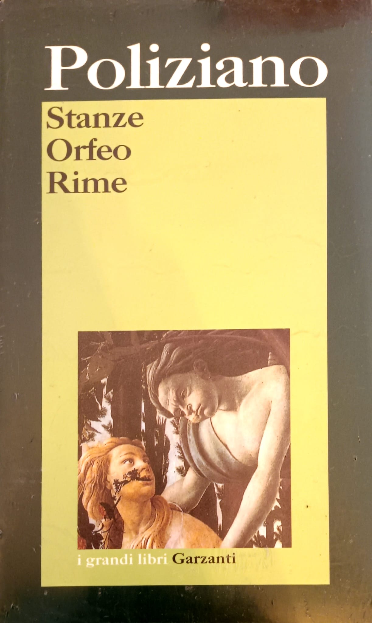 STANZE-ORFEO-RIME