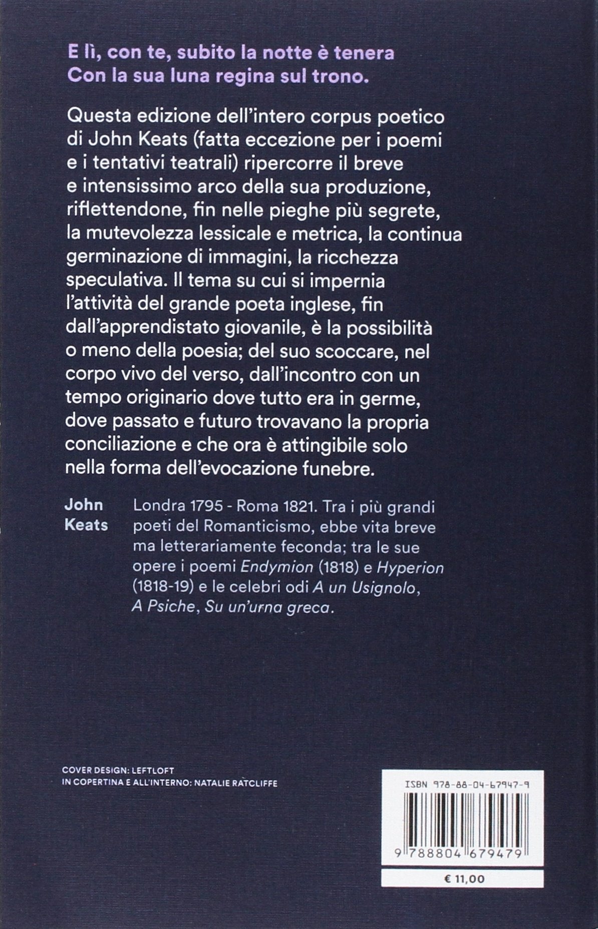 POESIE. TESTO INGLESE A FRONTE