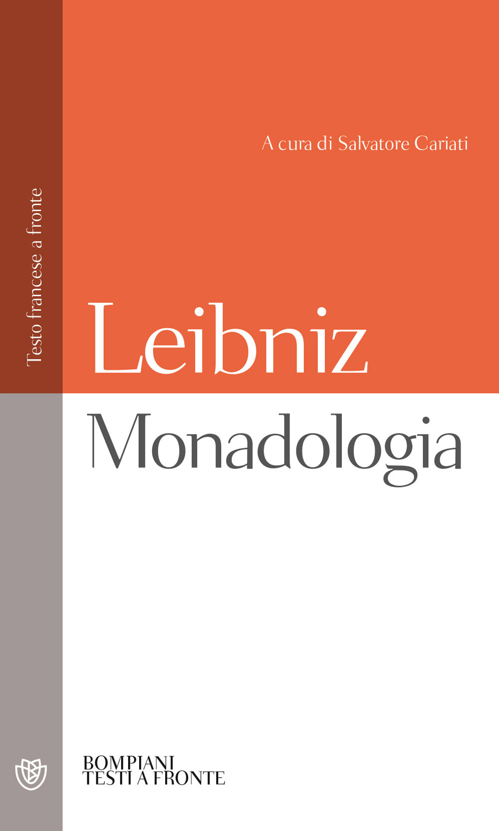 MONADOLOGIA. TESTO FRANCESE A FRONTE