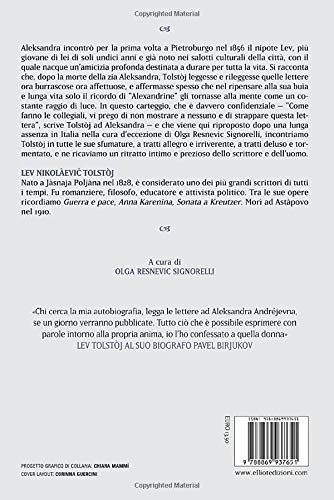 VI PREGO DI STRAPPARE QUESTA LETTERA. CARTEGGIO CONFIDENZIALE CON ALEKSANDRA A. TOLSTÀJA