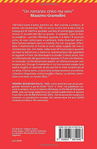 AMORE DURA TRE ANNI
