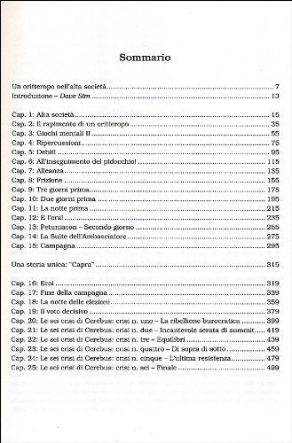 ALTA SOCIETÀ. UNA STORIA DI CEREBUS