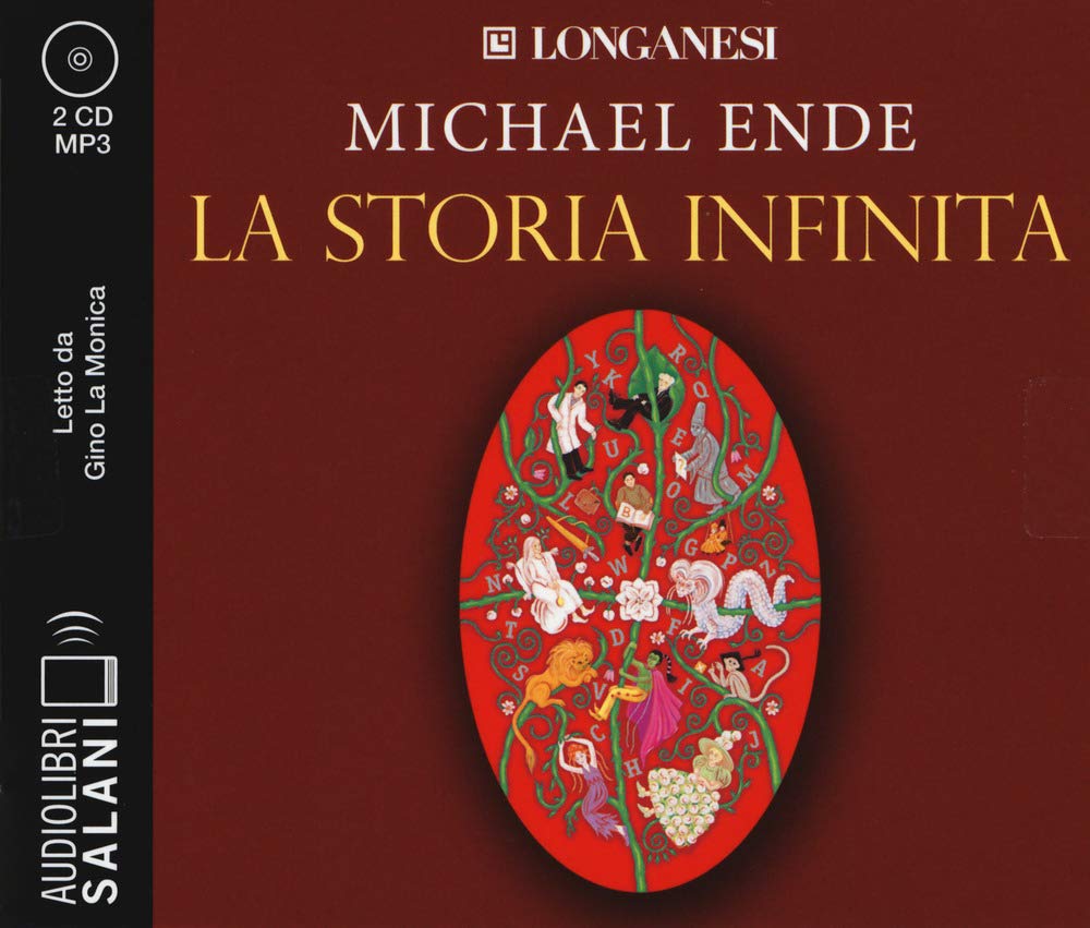 LA STORIA INFINITA LETTO DA GINO LA MONICA. AUDIOLIBRO. 2 CD AUDIO FORMATO MP3
